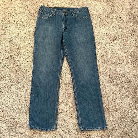 Carhartt Mens Straight Leg Jeans Size 36X34 - Picture 1 of 6
